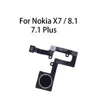 Home Button Fingerprint Sensor Flex Cable For Nokia X7 / 8.1 / 7.1 Plus