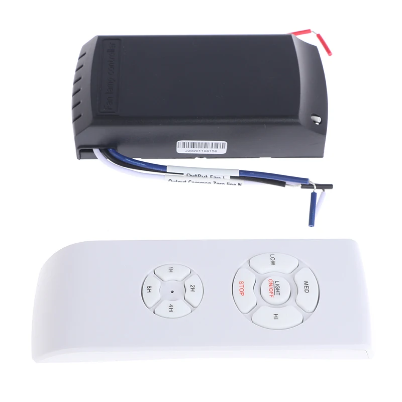 1Set 110-240V ventilatore da soffitto universale velocità della lampada Kit di controllo remoto temporizzazione Wireless in arrivo con supporto per