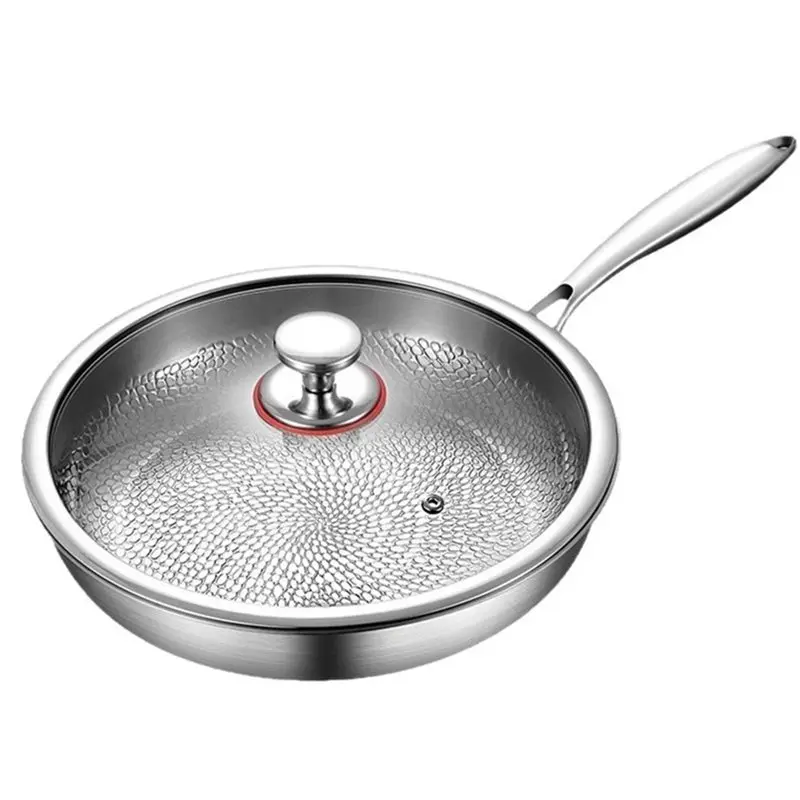 WORTHOWN-Skillet Pan All Stove Compatible Pan Suitable For All Stove