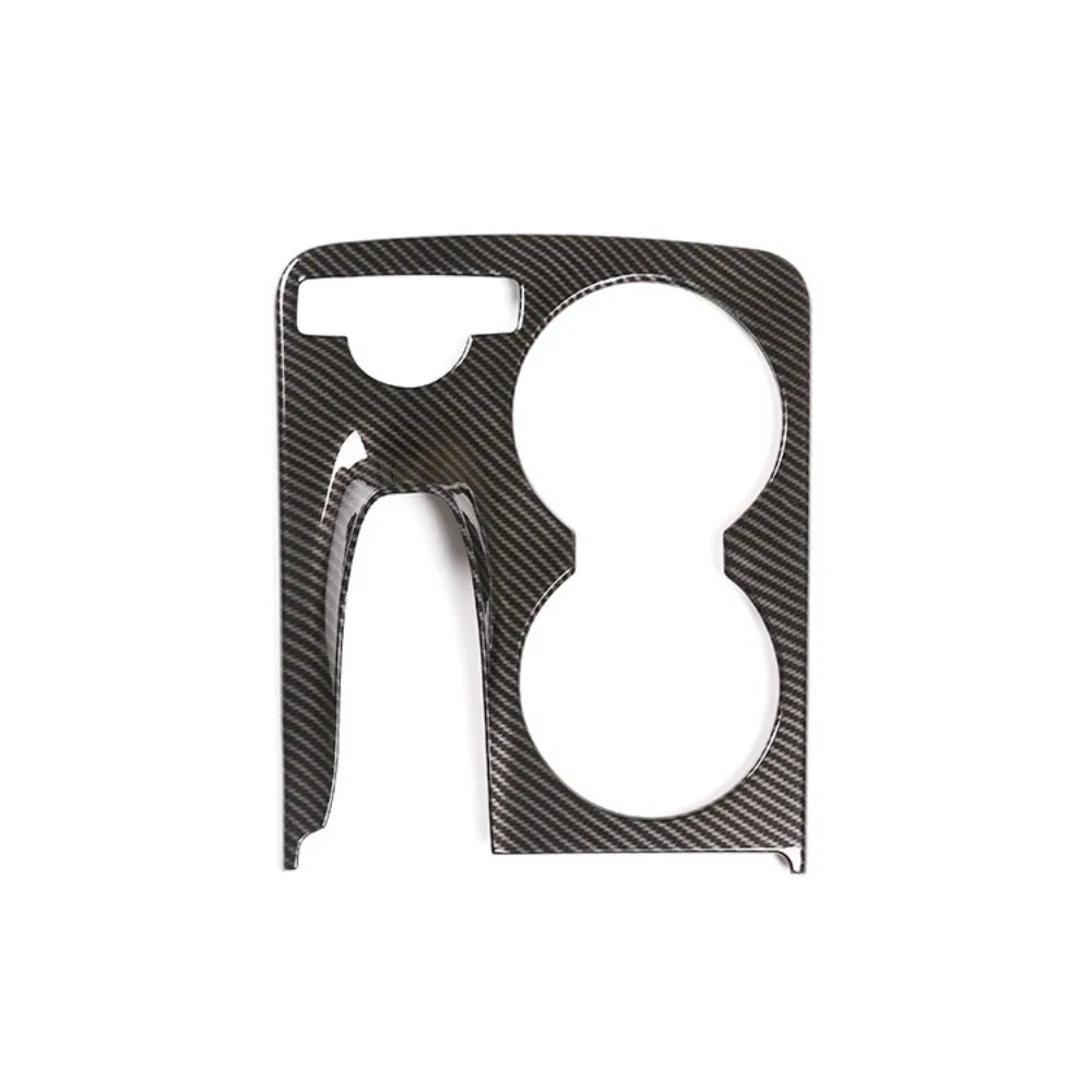 

Car Central Control Gear Shift Panel Cover For Mercedes Benz GLK X204 2008 - 2015 ABS Water Cup Holder Frame Sticker Trim