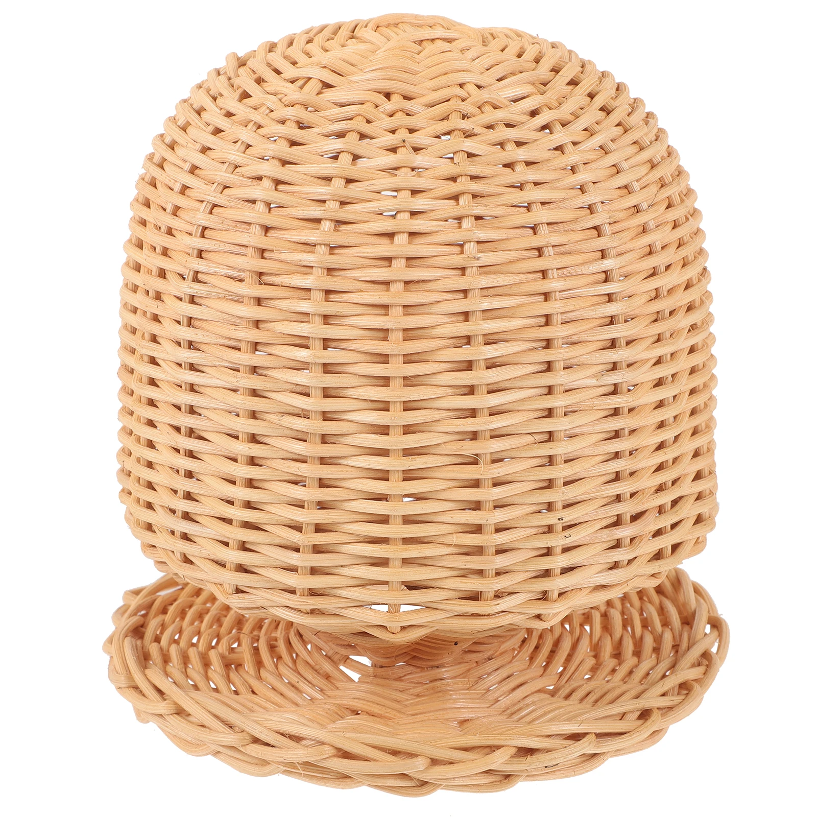

Rattan Hat Display Stand Home Storage Cap Rack Practical Long Use Simple Design Marketing Tool Hat Accessories Display