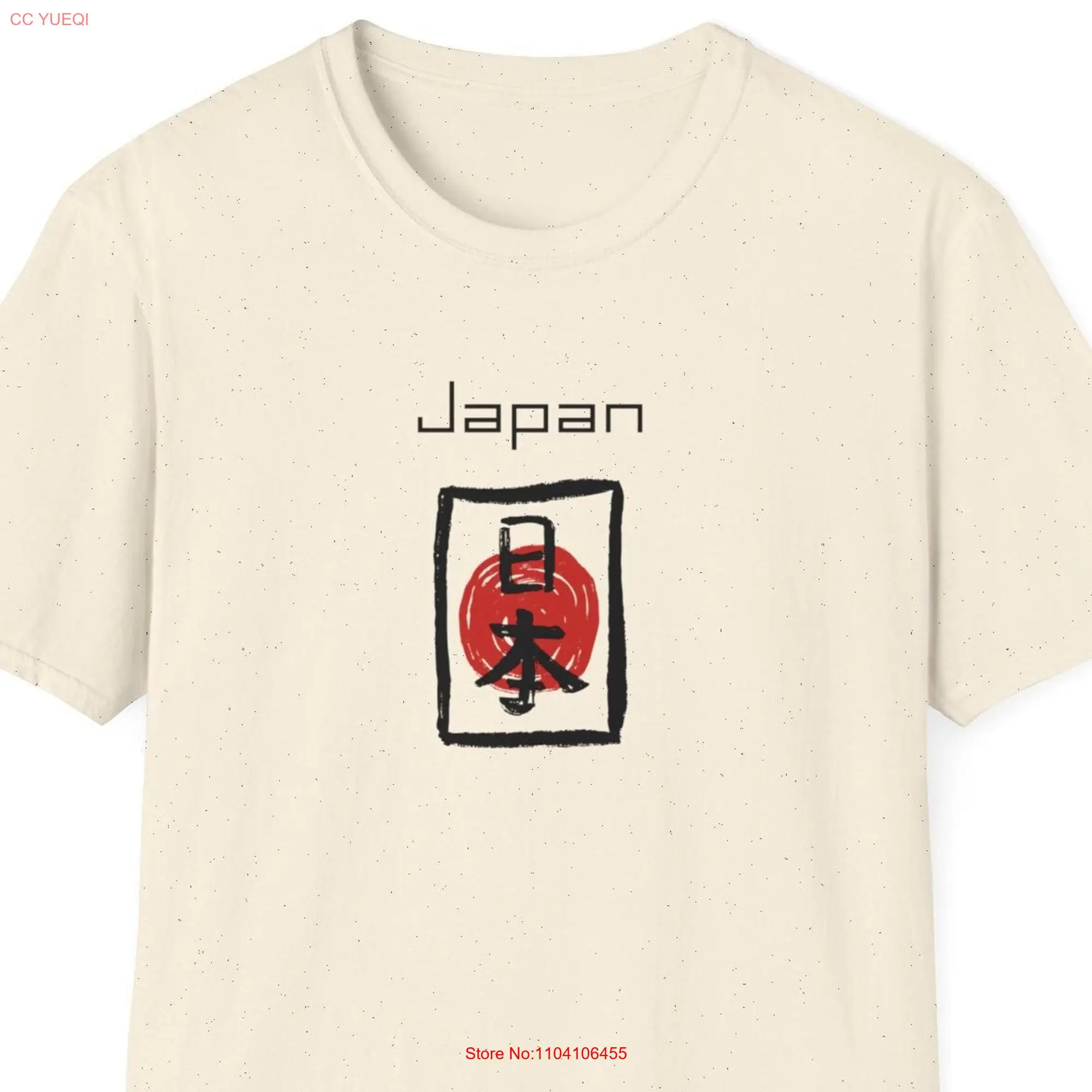 Japan T Shirt Japanese Calligraphy with Unique Kanji Characters Embrace Culture and Art Asian Country