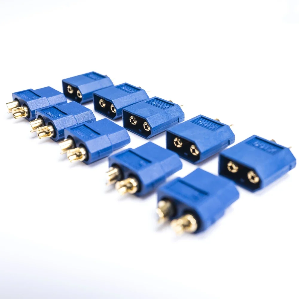 Amass Blue XT60 XT-60 Male Female Bullet Connectors Plugs For RC FPV Drone Lipo Battery Quadcopter Multicopter parts