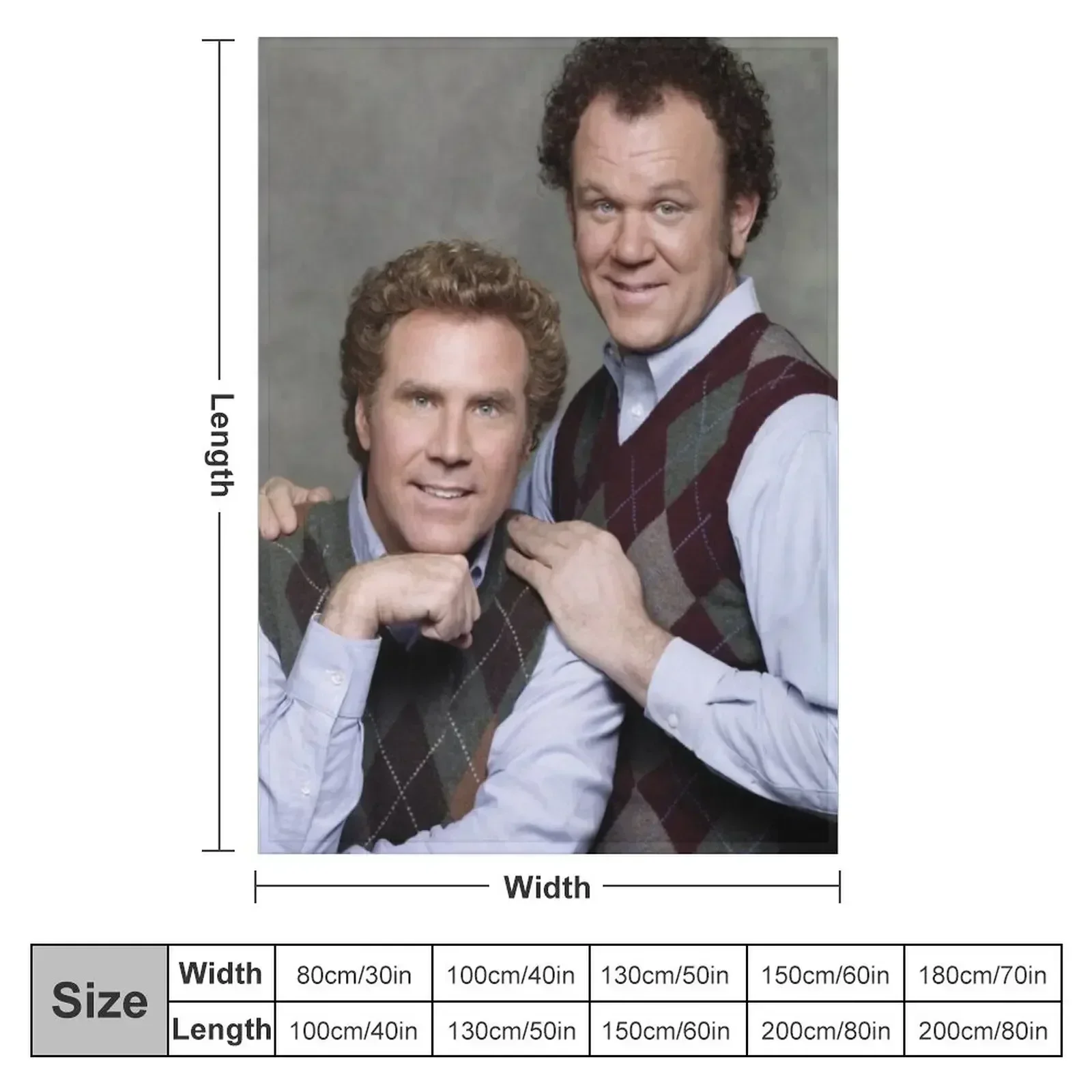 Step brothers Throw Blanket Sofa Throw Bed Sofa Quilt Thermal heavy to sleep Plaid Blankets