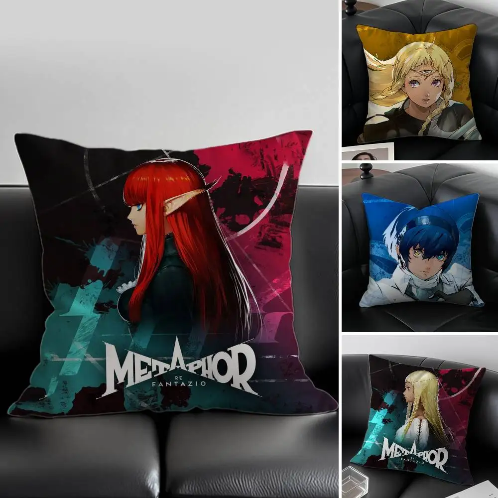 

M-Metaphor R-ReFantazioS Pillow Case Anti-dustmite Invisible zipper Sofa Bed