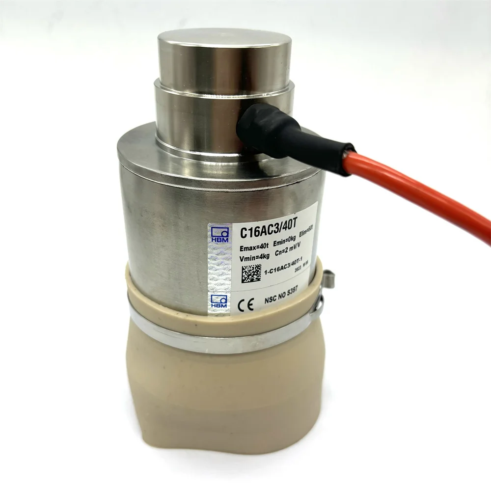 Coluna Tipo Load Cell, HBM C16AC3, 40T, Load Cell
