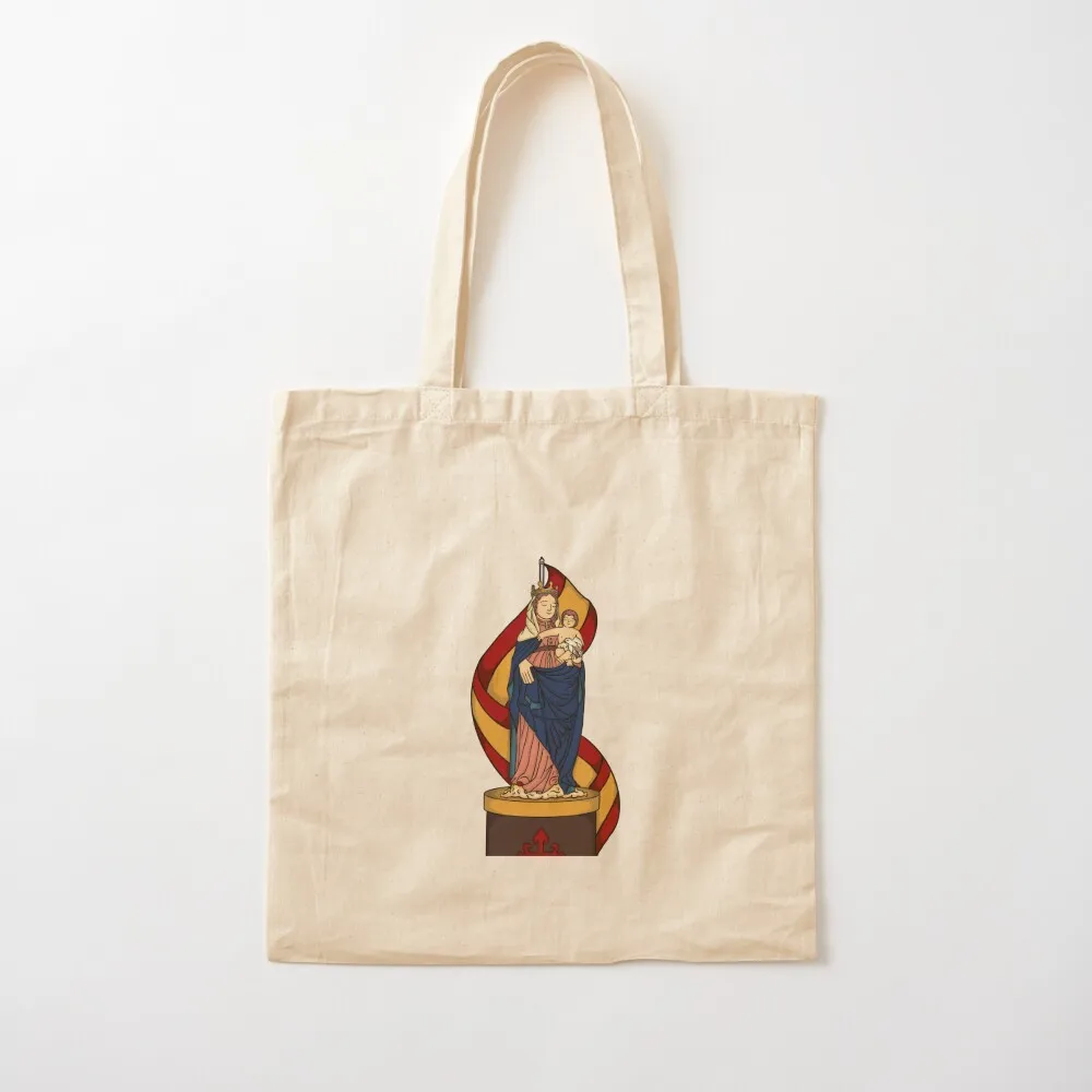 

Santa Maria del Pilar - AuctorSalutis Tote Bag canvas tote bags reusable shopping bag Canvas Tote Bag