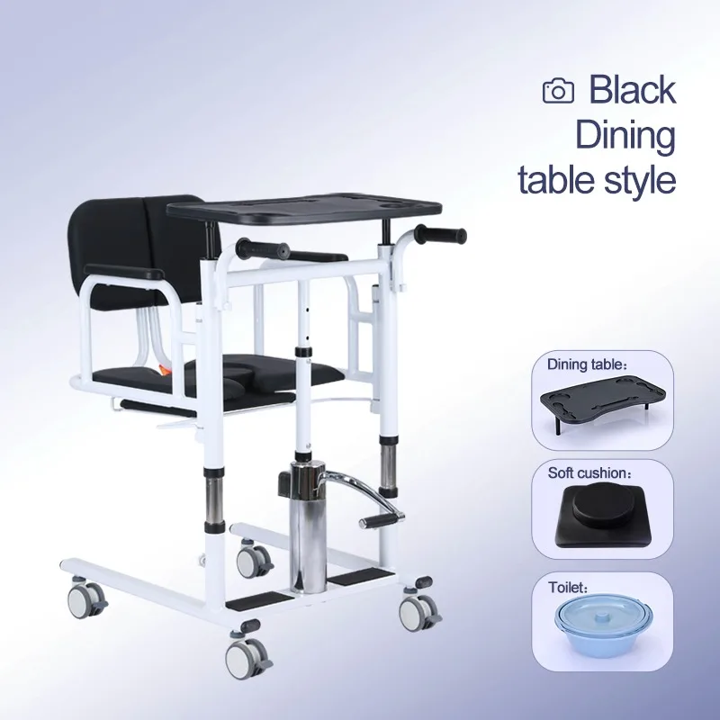 

Multi-function Household Paralysis Bedridden Elderly CareChair HydraulicLift Assisted Lifting and Shift Chair Basic Model