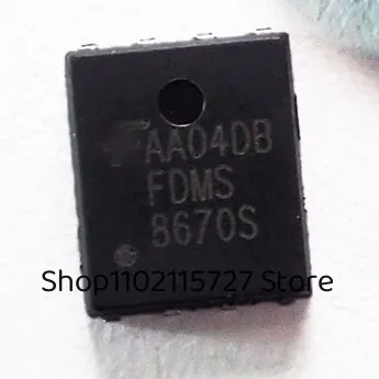 

New Original 10Pcs FDMS8670AS QFN8 MOSFET Chip Mount Transistor Good Quality