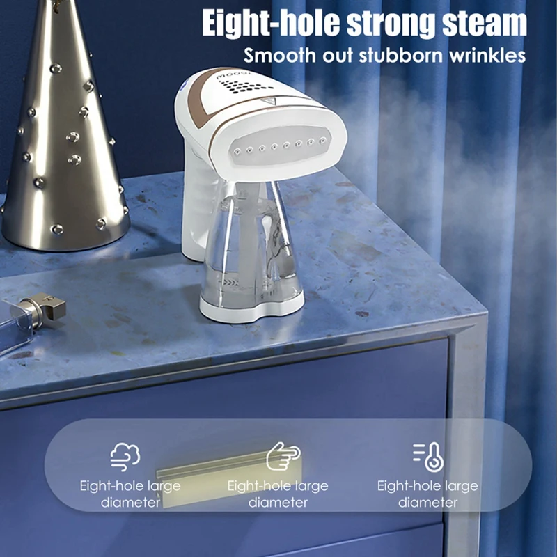 Garment Steamer, Vertical Steam Iron, Home Travel Clothing Steamer, Temperature-Controlled Ironing Machine