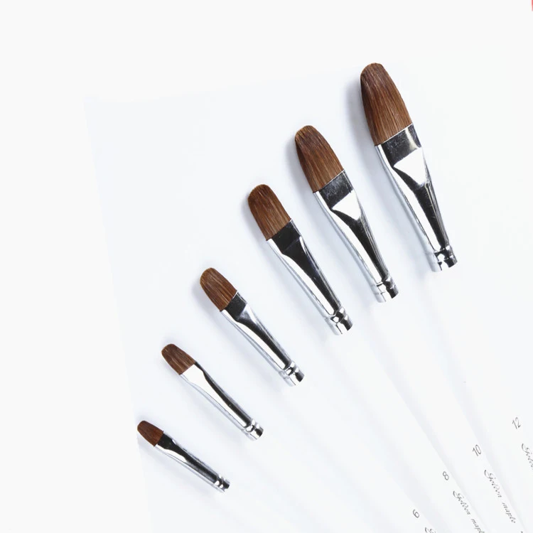 High Quality Professional Artis Wholesale Professional Purdy Paint Brush Synthetic Hair For Water Color ,acrylic Painting