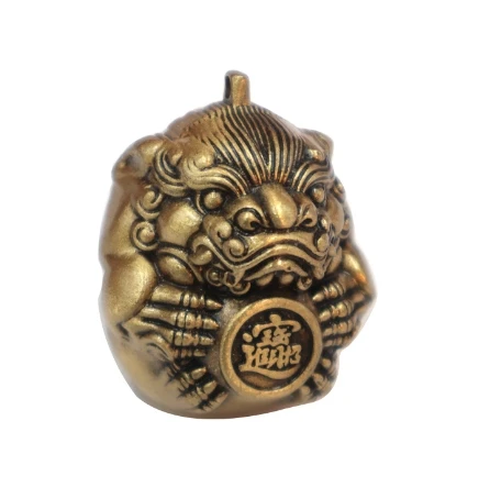 

1 Pair Brass Pi Yao Hand Exercise For Senior Fitness Compact Traditional Chinese Cultural Heritage Strengthening Therapy Massage