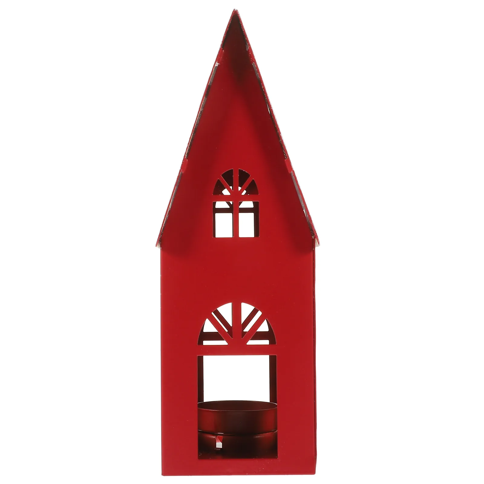 

Christmas Holder Candles Candlestick Desktop Tea Light Iron Tabletop Ornament Lights Holders