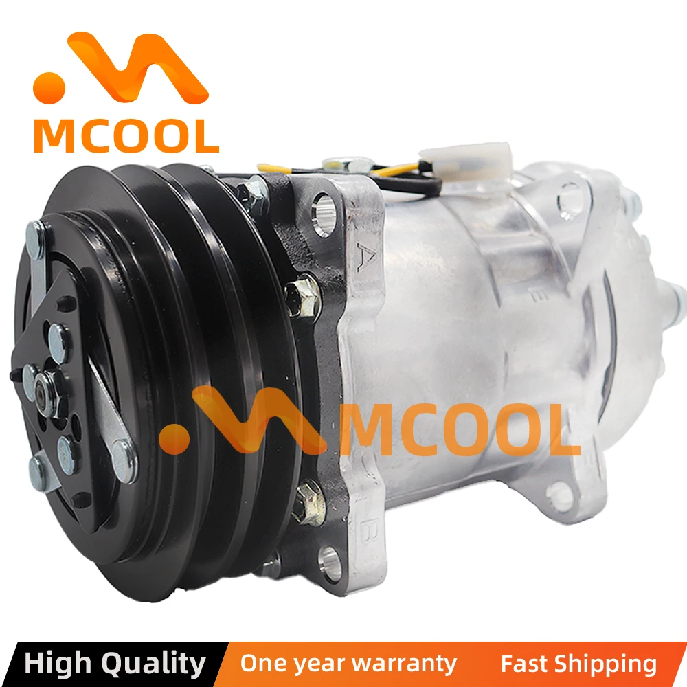 Auto AC Compressor For Volvo Car 7H15 Air Conditioner Compressor Pump With Pulley 11104419 11412632 15082742