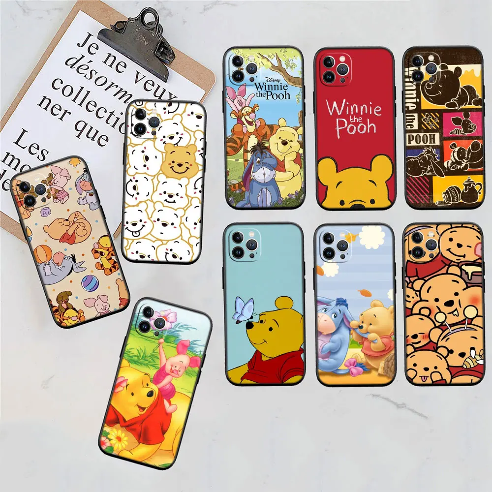 DA110 Winnie the Pooh Cute Phone Case for OPPO A3 Pro A40 A60 A80 A55 A56 A96 A17 A31 A83 A91 F15 A92S A92 A72 A52 A96