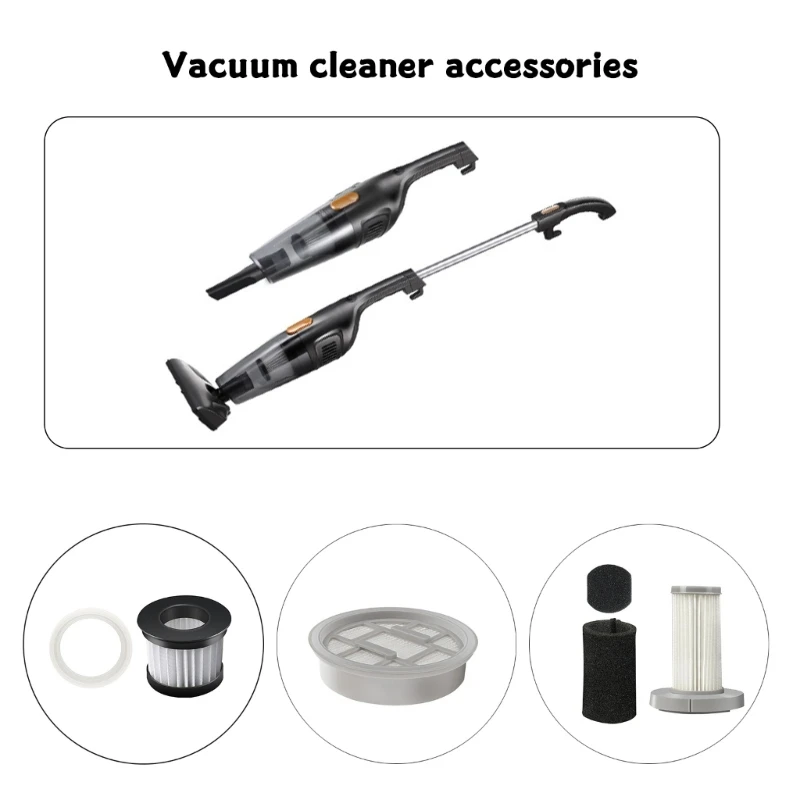 Deerma DX118C/VC01/CM1300/CM300S/VC20/DX700 무선 핸드 헬드 진공 청소기 부품 Dropshipping 용 HEPA 필터 먼지 필터