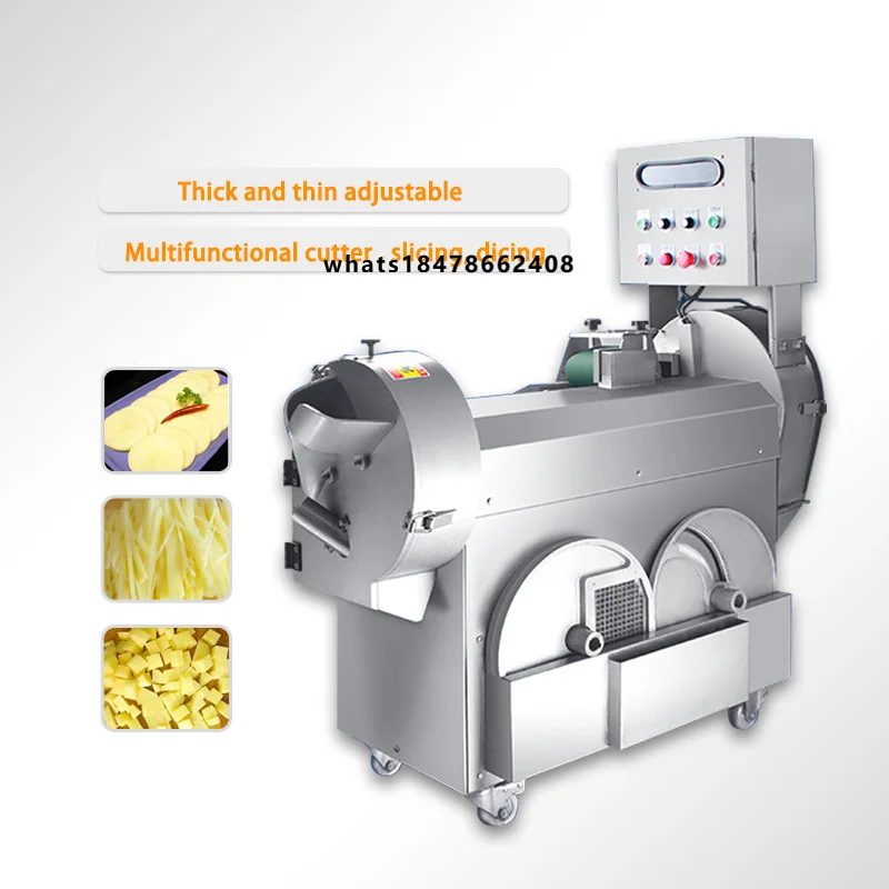 CE Certified High Quality Multifunction Vegetable Cutting Machine Automatic Vegetable Dicer Cutter