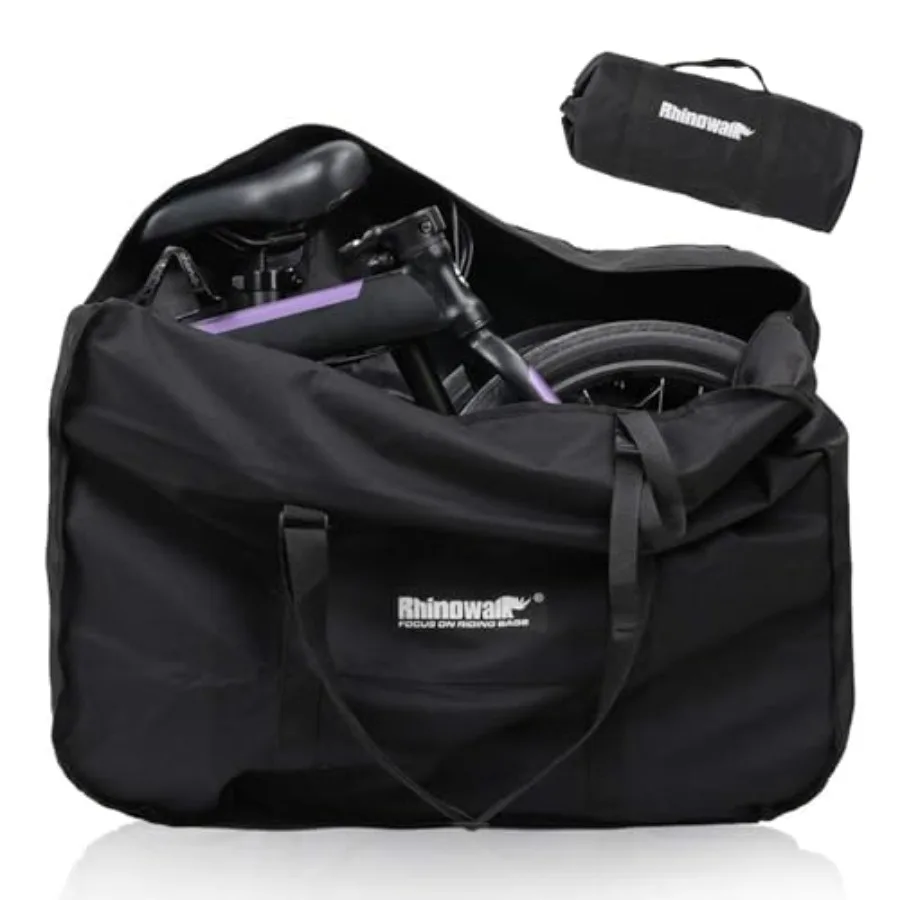 

20/26inch Folding Bike Bag Waterproof Biycle Travel Case Carrying Case Outdoors Bike Transport Bag for Car Train Air Travel