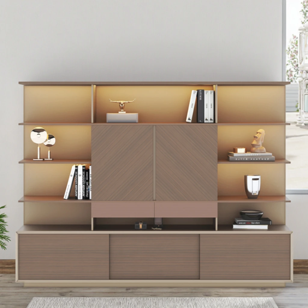 #￥ Designer Modern Solid Wood Bookshelves And Wall Mount Bookshelf For Living Room With Premium Quality Construction