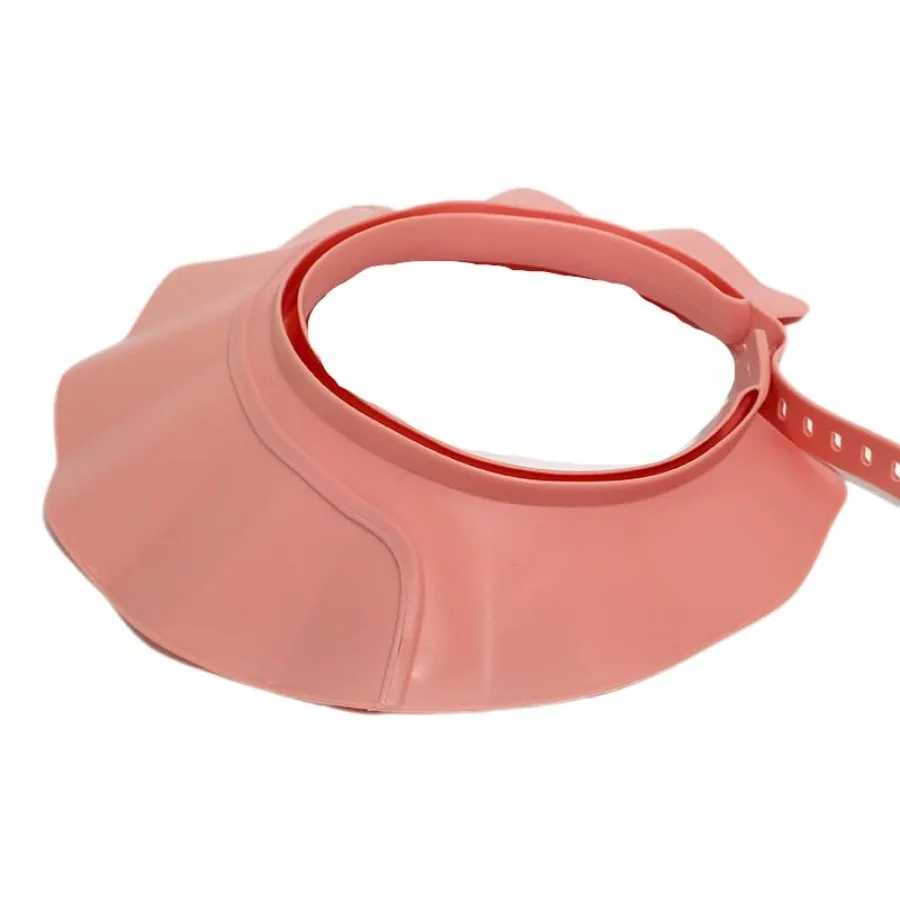 

Shampoo Cap Shield Adjustable Waterproof Soft BPA Free Shower Cap Head Ear Eye Stretchable Hair Washing Shield for Hair Washing