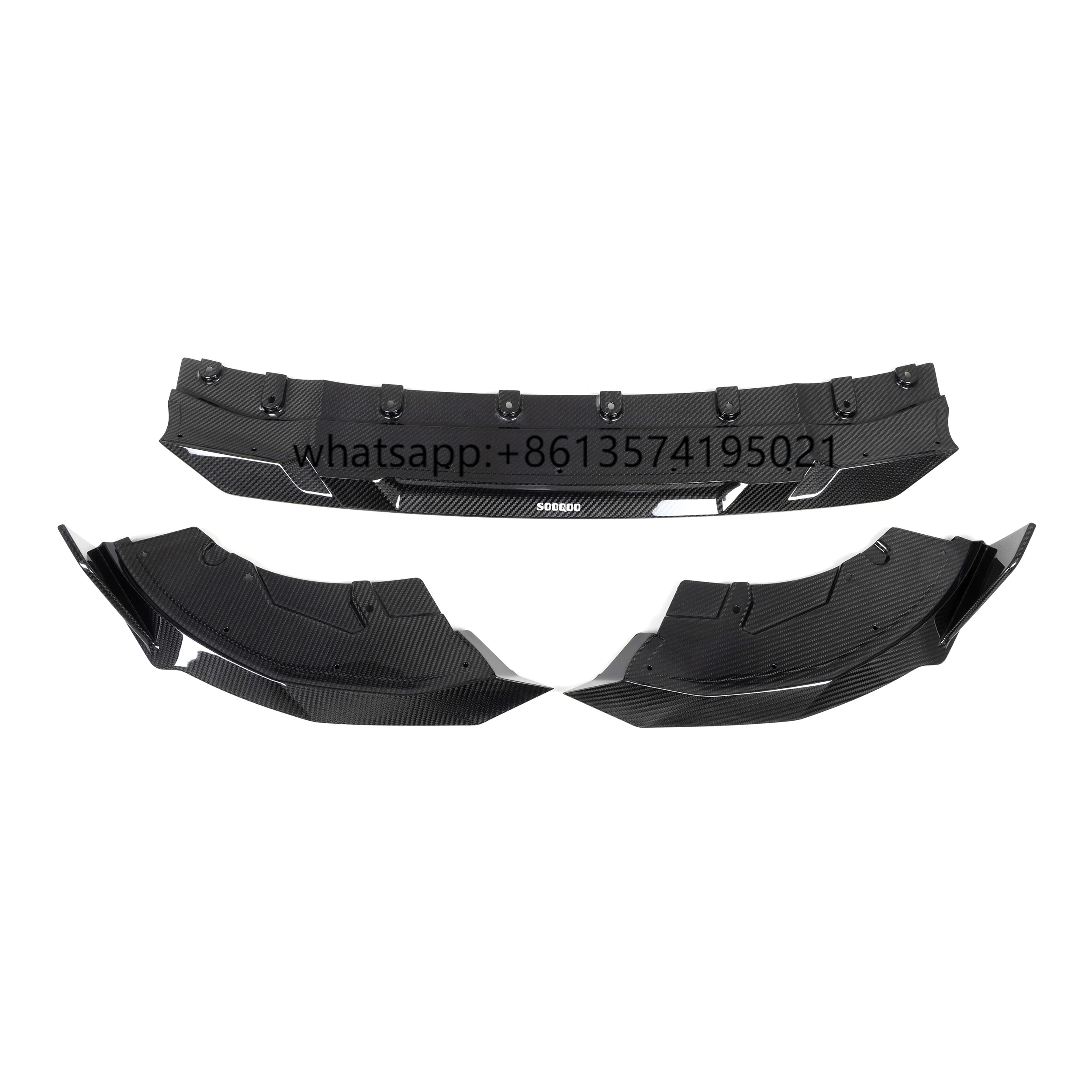 

SQ Style Dry Carbon Fiber Front Lip Body Kit для 2-й серии G42 Sport Line Coupe M240 2022+ Автомобильный передний бампер Lip