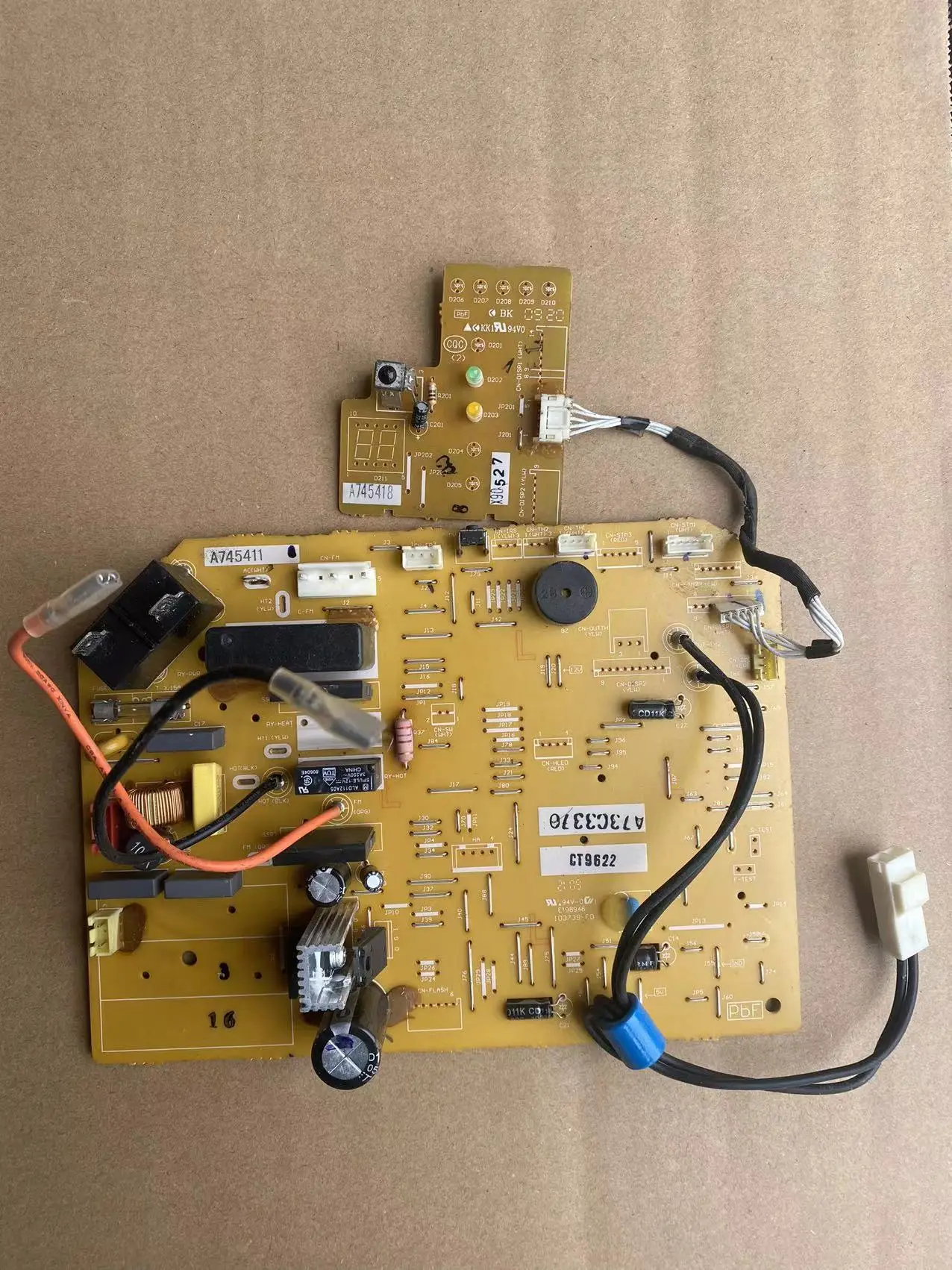 

Applicable to Panasonic air conditioner CS-A13KC1 (KFR-36GW/C1) computer board A745411 A73C3368