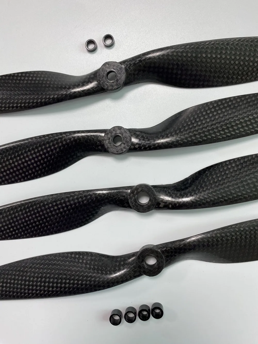 2PCS/Lot 1 Pairs 1260 1340 1365 12x6 13x4 13x6.5 Carbon Fiber Propeller APC Prop CW/CCW Compatible with RC Drone Quadcopter