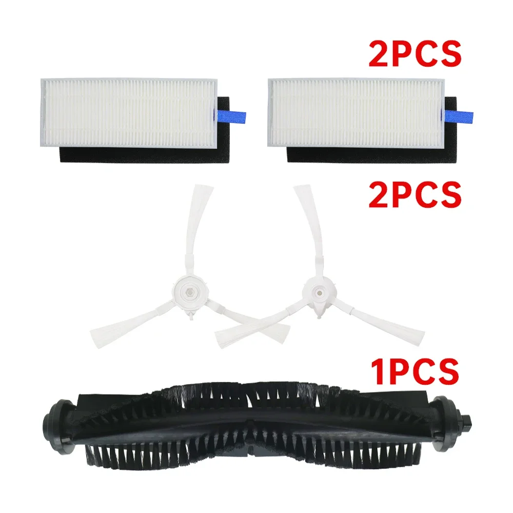 Szczotka główna Filtr HEPA do Qihoo 360 S6 Szczotka rolkowa Szczotka boczna Ściereczka do mopa Części zamienne do odkurzaczy automatycznych Akcesoria
