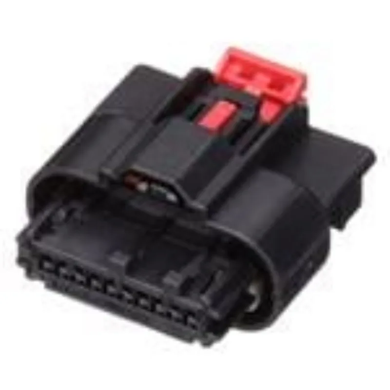 (5-20pcs) 0349671001 MOLEX Mini50 Sealed Receptacle Single Row with CPA 10 Circuits Polarization Option A Black 349671001