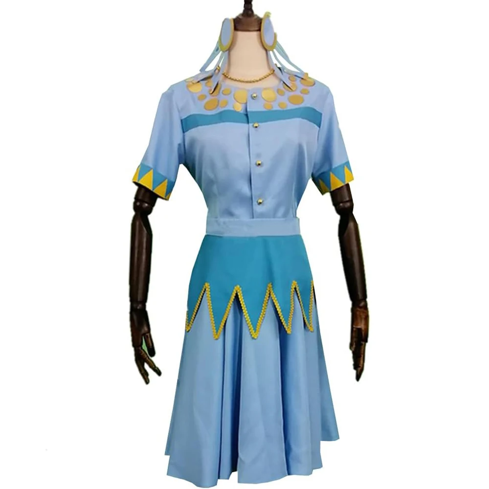 Anime-Joestar Joseph Jonathan Cosplay Costume Tequila Girl  Halloween Carnival Customized