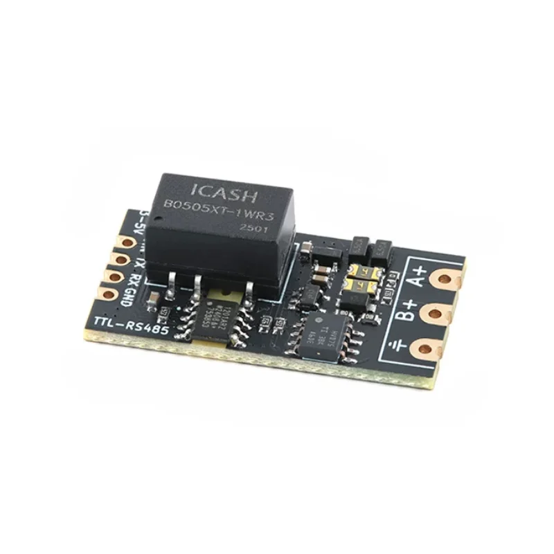 2PCS Isolated TTL to RS485 Level Modules_Auto Switching Serial Port_High-Speed 2Mbps_Compatible with 3.3V/5V