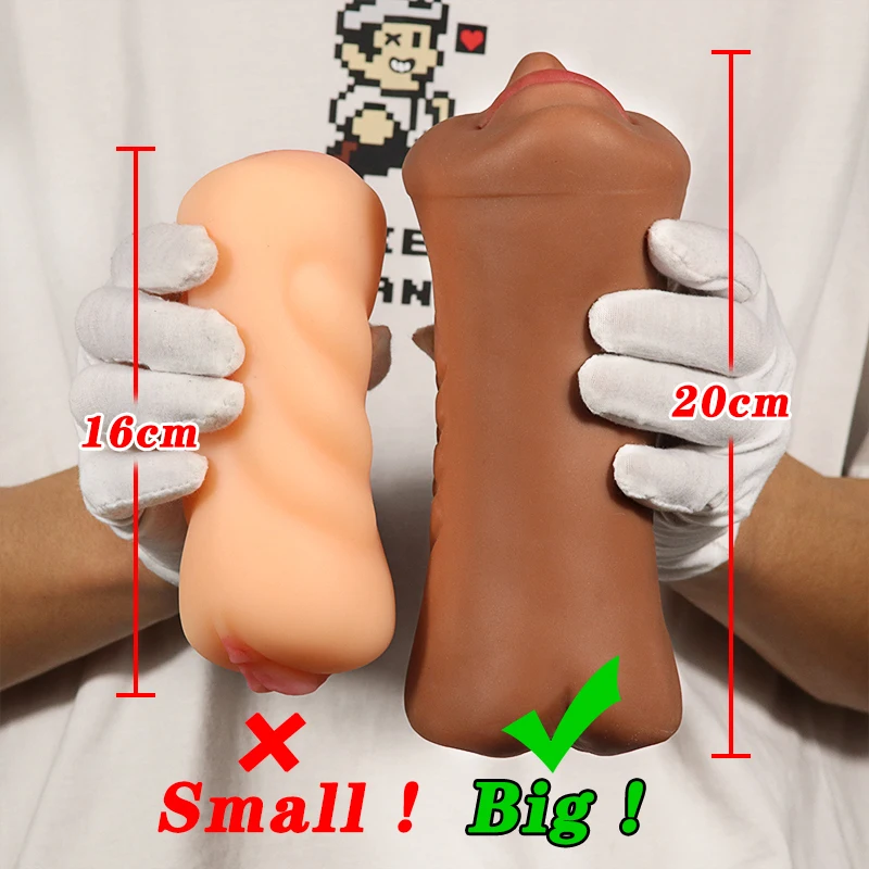 3 in 1 Masturbator for Male Realistic Vagina Oral Sex Toys Pocket Pusssy Deep Throat Masturbation Man Blowjob Sex Tool for Men