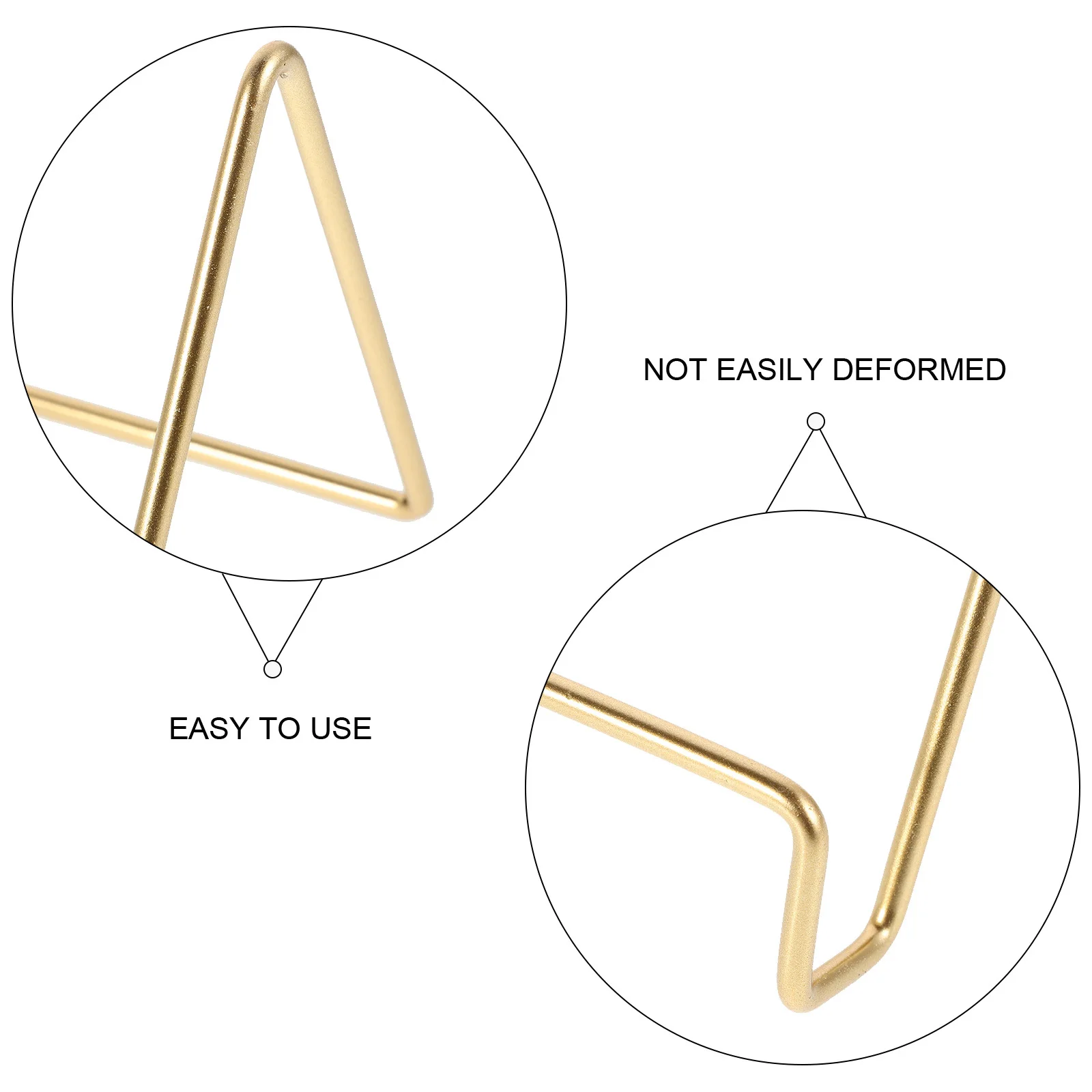 إطار صور حديدي حامل حامل معدني قاعدة عرض سطح المكتب لألبومات الحرف اليدوية والميداليات إطارات الصور ديكور المنزل حامل صور معدني #6