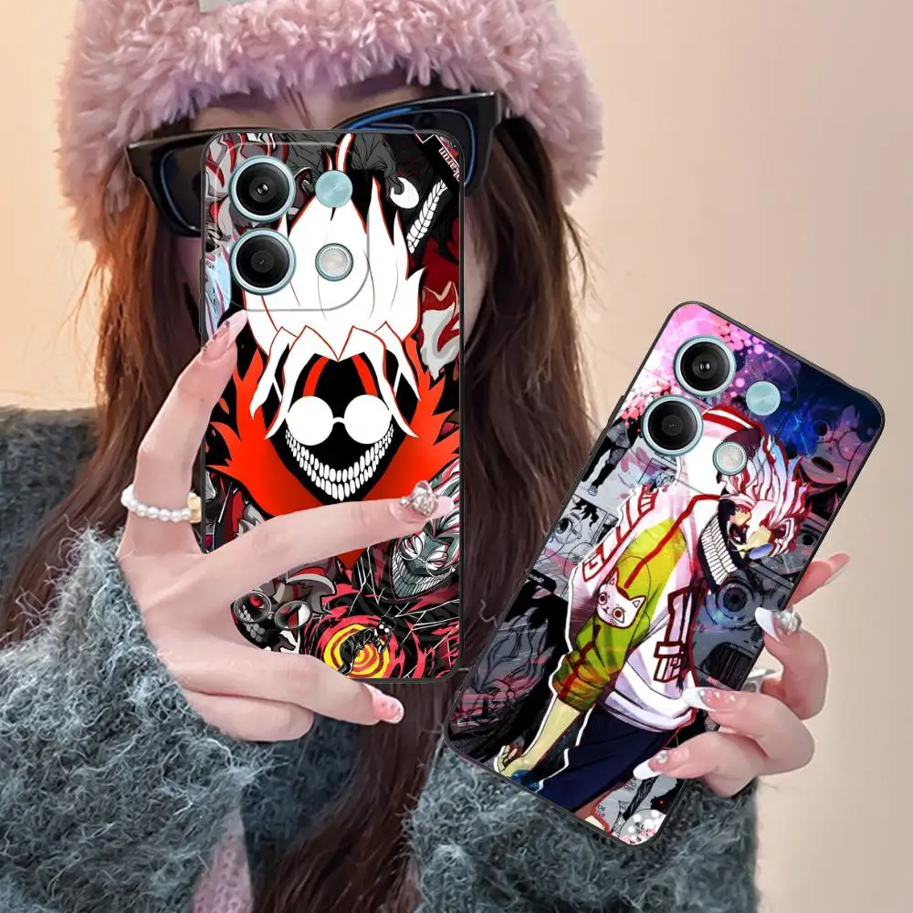 

Dandadan Okarun Mobile Phone Case for POCO M6 M5 M4 M3 X7 X6 X5 X4 X3 F6 F5 F4 Pro GT 5G Colour Printing Protective Luxury Cover