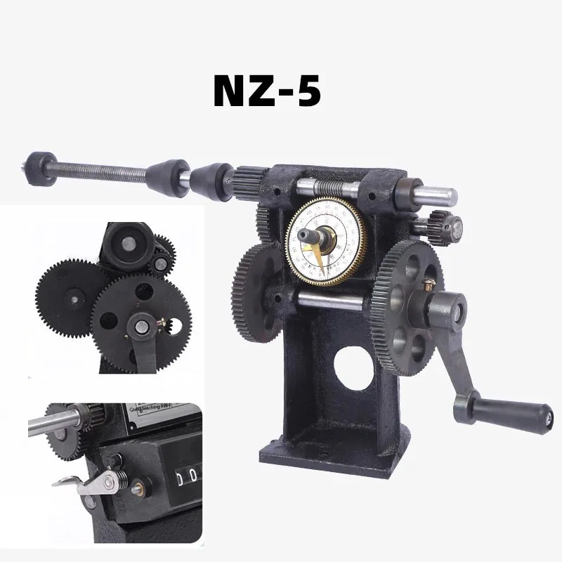 NZ-5 Hand Winding Machine Small Winding Coil Winding Tool Mechanical Manual Dual-purpose Hand Coil Counting Winder Machine