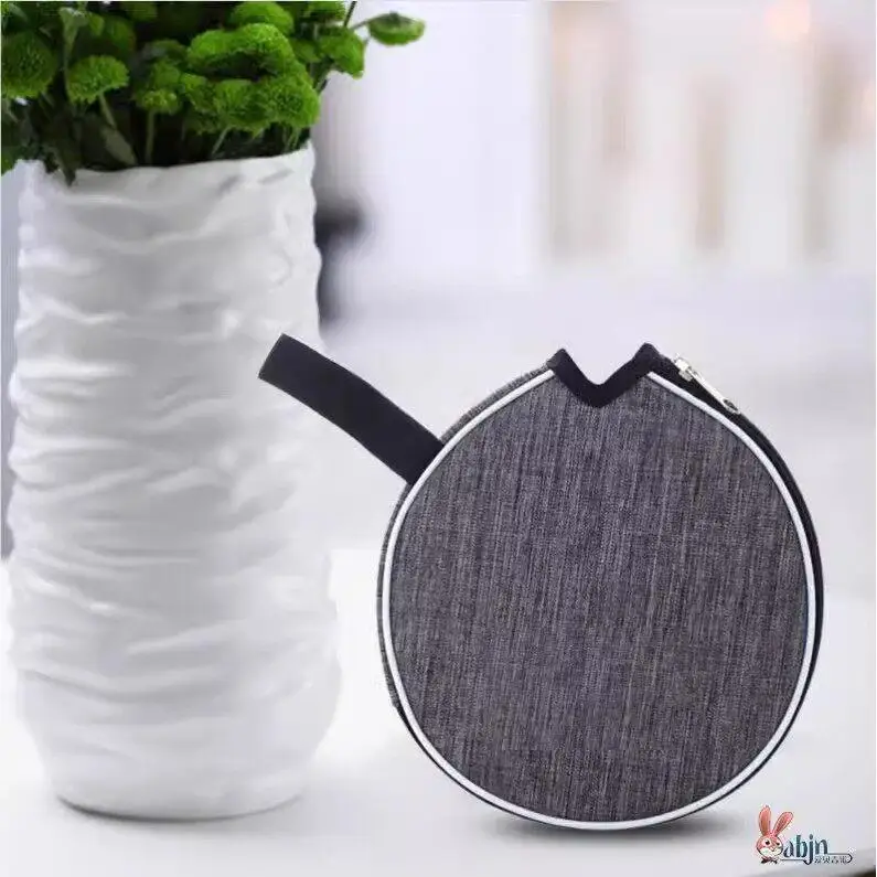 Hardshell  Pong Racket Cover Horizontal Vertical Storage Bag Semi-Packaging Single Double Sided Protective Case