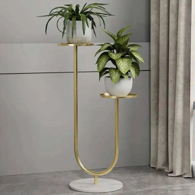 

Flower Designer Modern Shelf Minimalist Unique Aesthetics Plant Display Shelf Wedding Decoration Designer Muebles Home Furniture