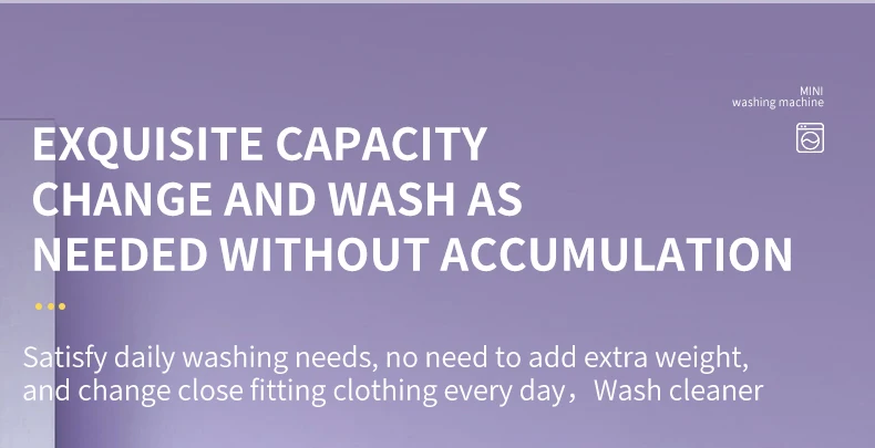 Wireless Mini Portable Washing Machine 20