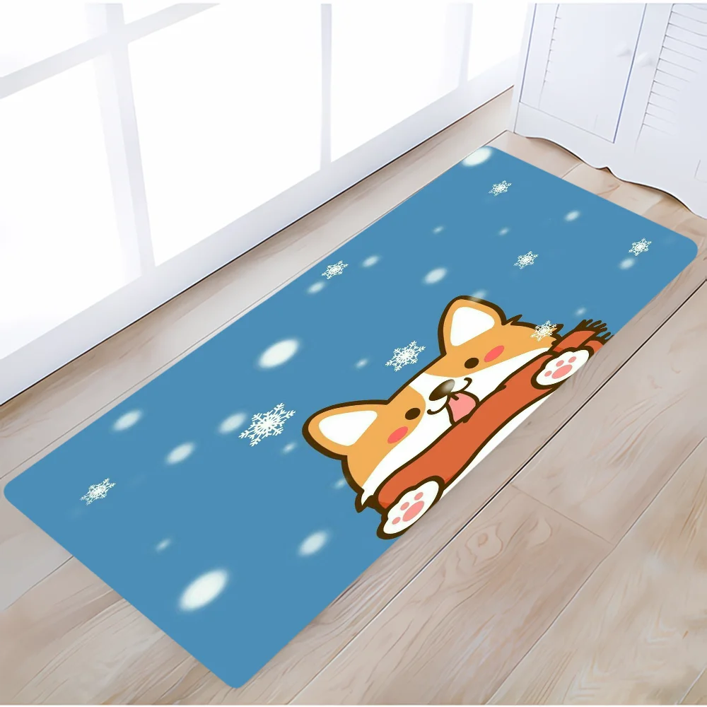 CUTE DOG Carpet for Bathroom Mats Front Door Mat Outdoor Rug Things to the Room Decoration Items Customized Kitchen Rugs Custom