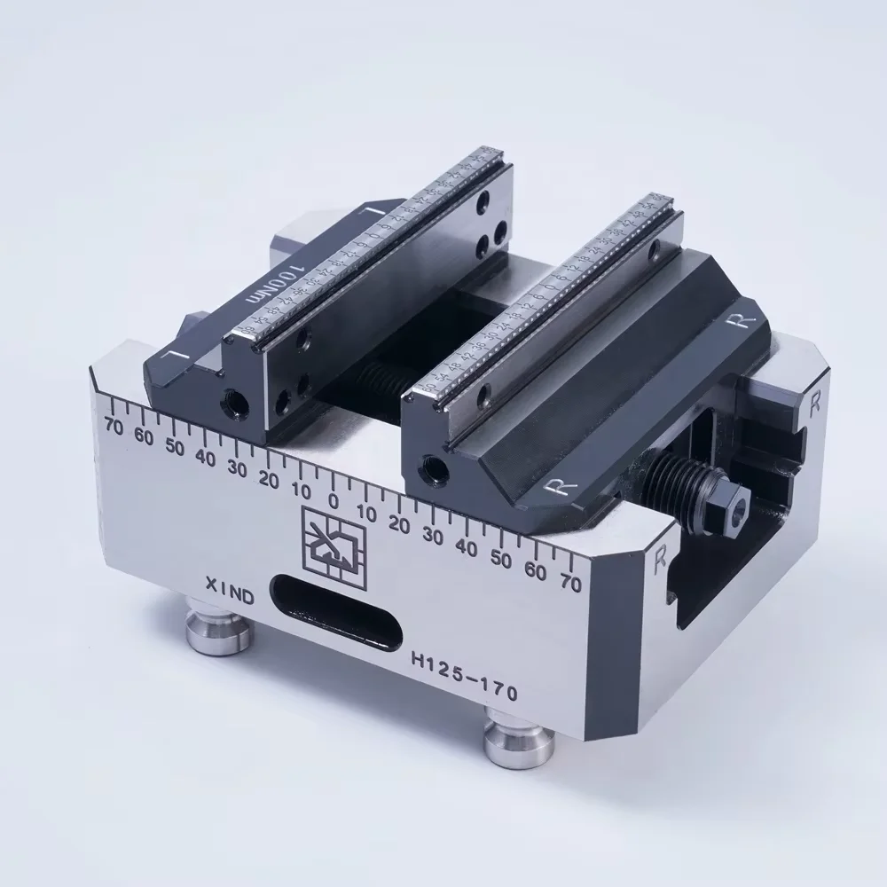 CNC 5-Axis Self-Centering Vise | High Precision Zero Point Fixture for Milling
