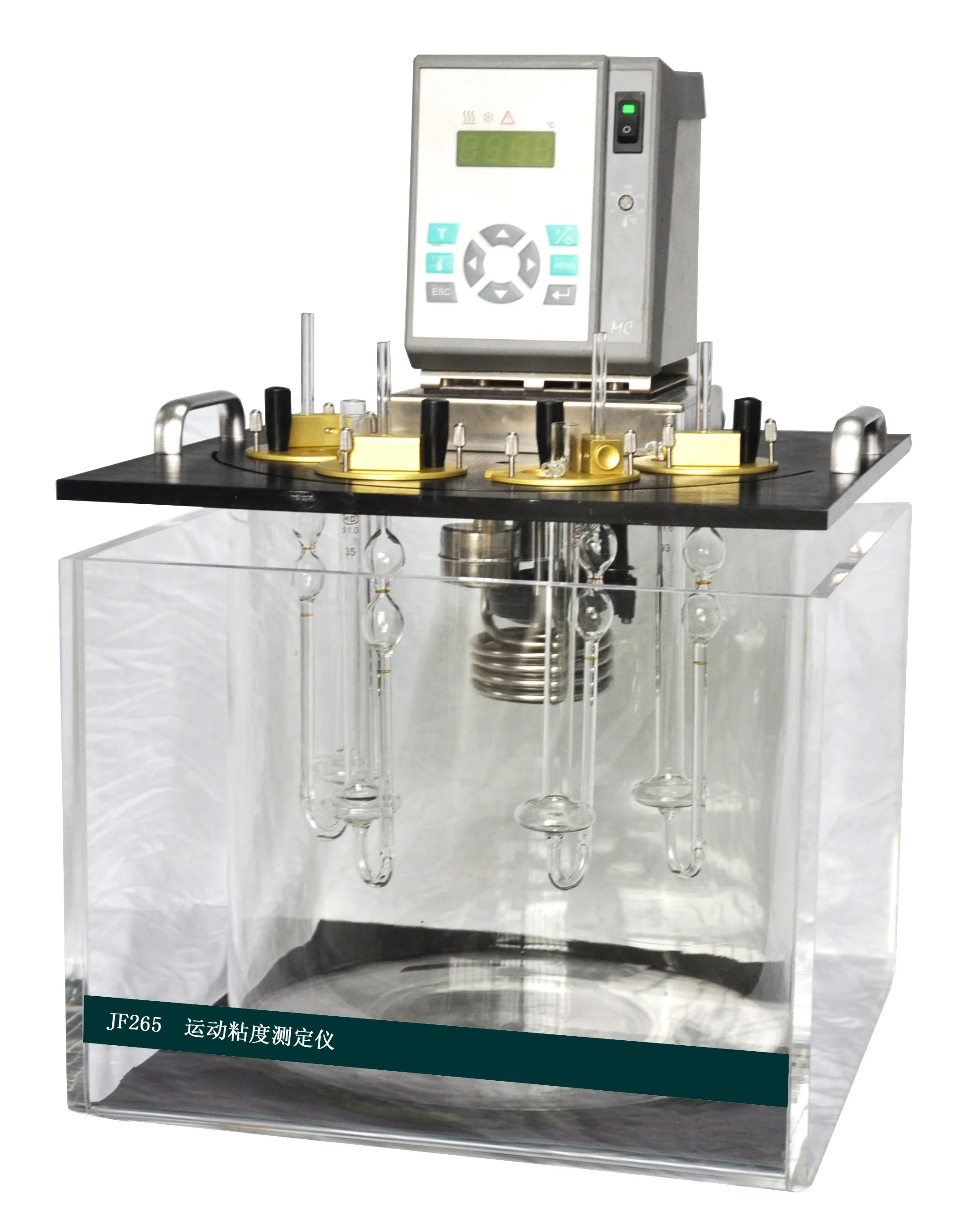 ASTM D445 Petroleumproducten Kinematische viscositeitstester Glascapillaire viscometer testapparaat