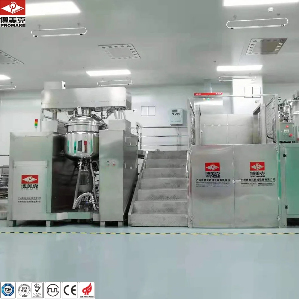 Vacuum Homogenizer Mixer Face Cream Cosmetic Mixing Tank Equipment