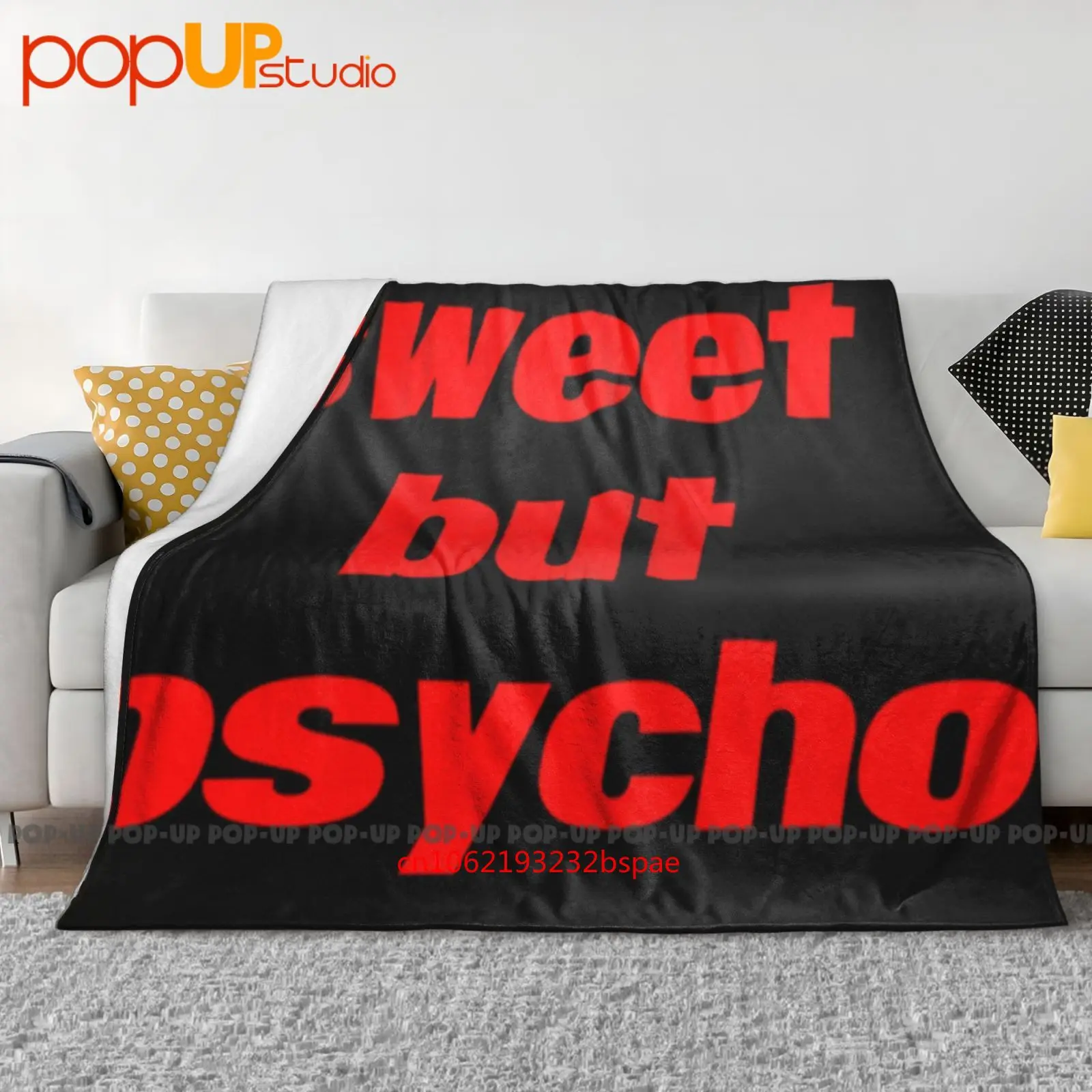 Sweet But Psycho Ultra-Soft Blanket Quilt Winter Sofa Cover Bed Covers
