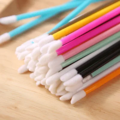 1000pcs Disposable Make Up Lip Brush Lipstick Gloss Wands Applicator Makeups Lip Brushes Portable Extension Cosmetic Beauty Tool
