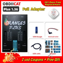 Orange5 V1.35  Plus Programmer full set OEM Orange 5 Programmer with Full Adapter andSoftware Device Hardware+Enhanced Function