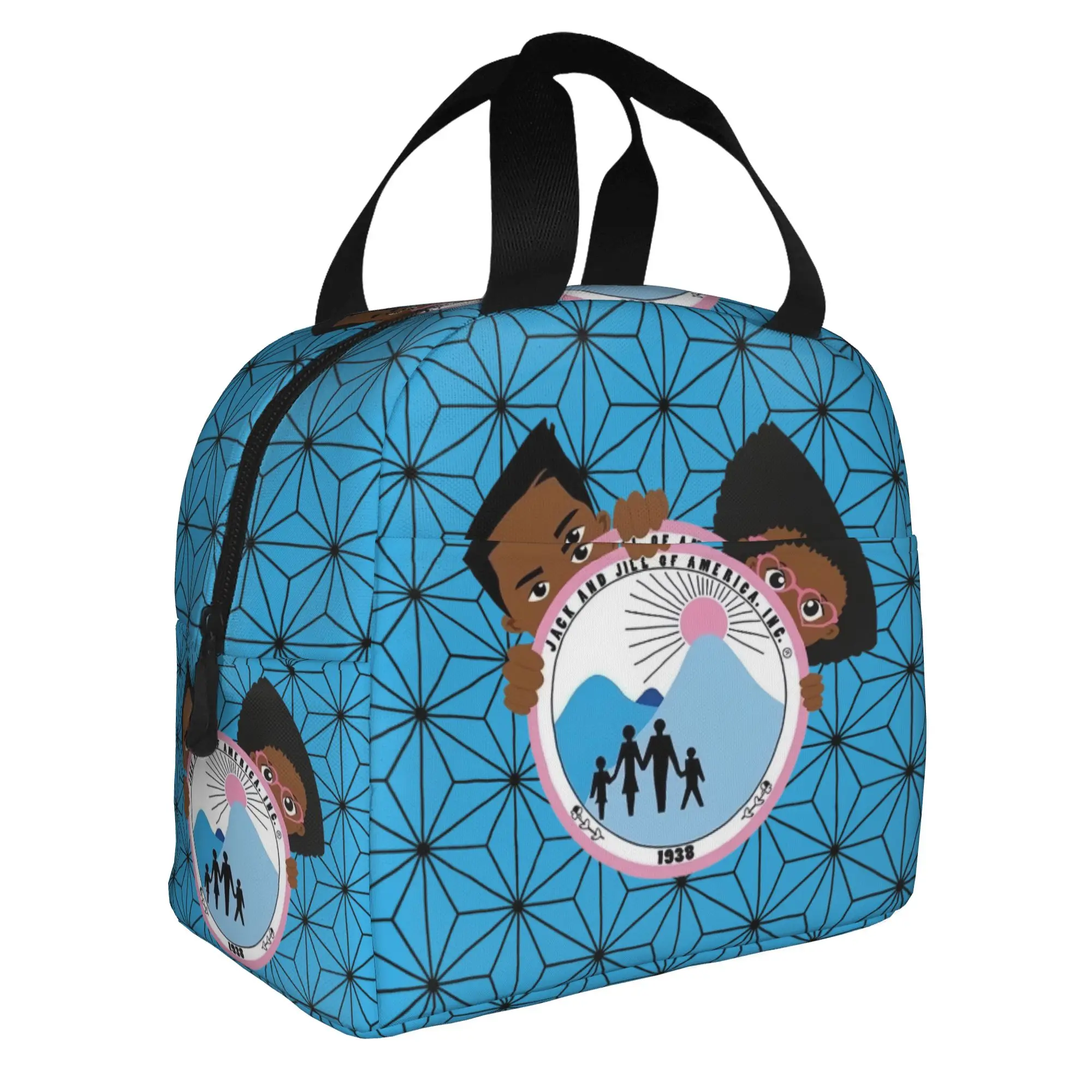 

Insulated Lunch Tote Bag for Women Portable Thermal Cooler Bento Box Work School Travel