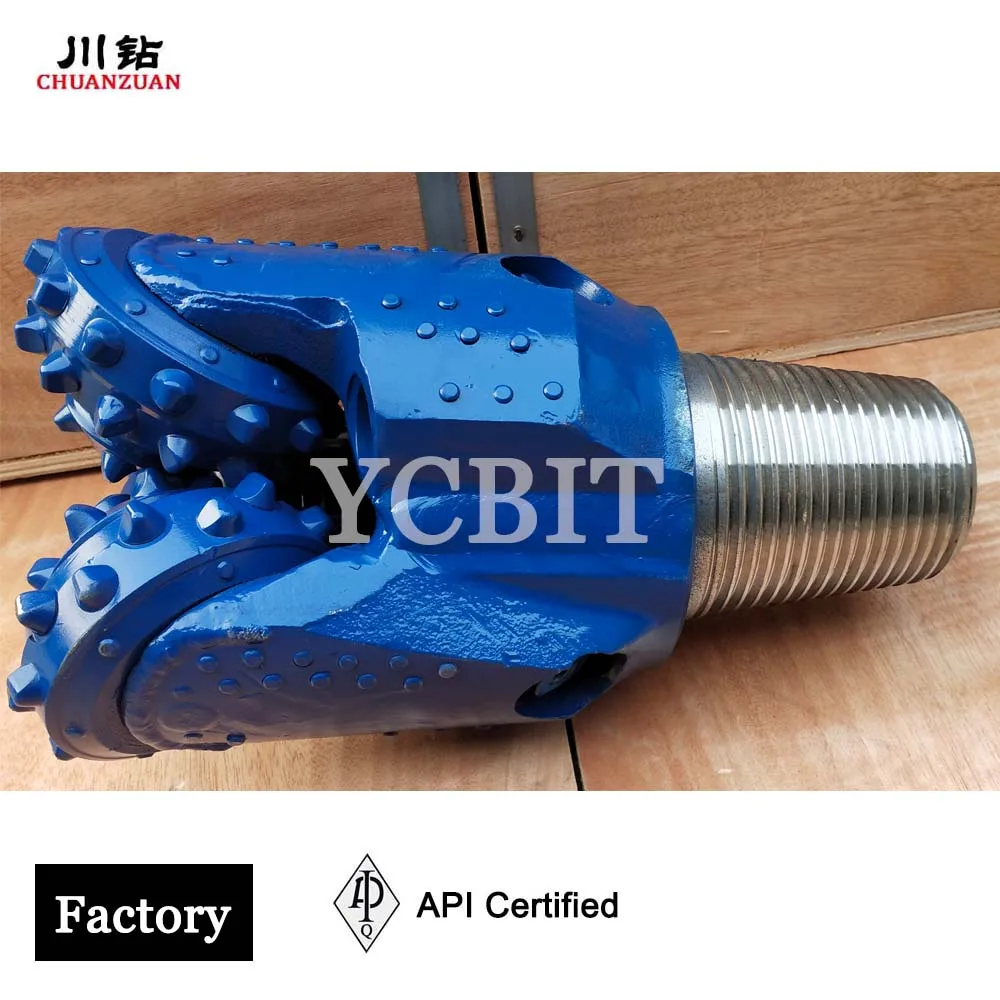 152MM 6 1/2 Inch Tci Tricone Three Cone Rock Roller Drill Bit Water Well Drilling Tungsten Carbide Hard Rock Roller Tricone