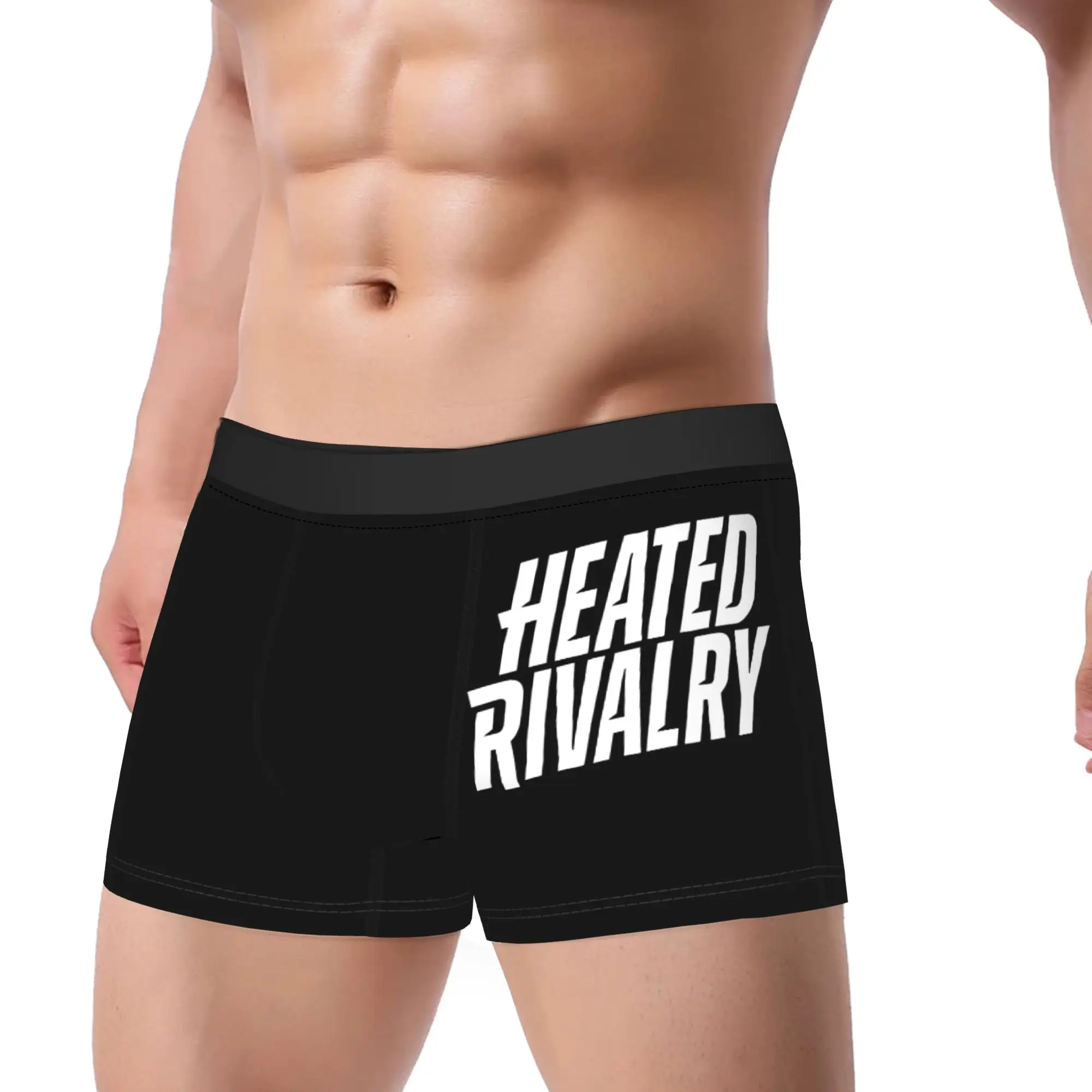 

Модные мужские трусы-боксеры с принтом и надписями, мягкие, трендовые, больших размеров, хит продаж