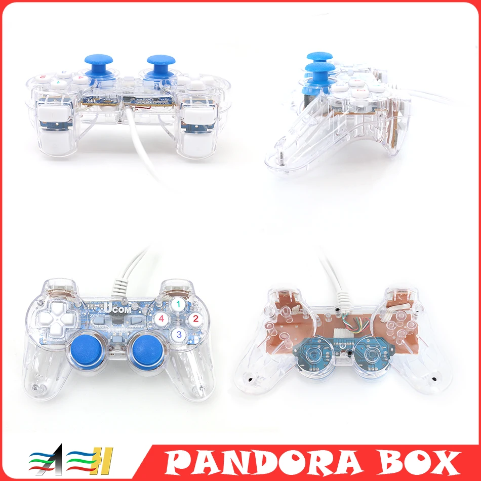2 szt. Ultimate Gaming Controller Gamepad do PC Windows Raspberry Pi, Android Pandora box USB Joystick Gaming Controller
