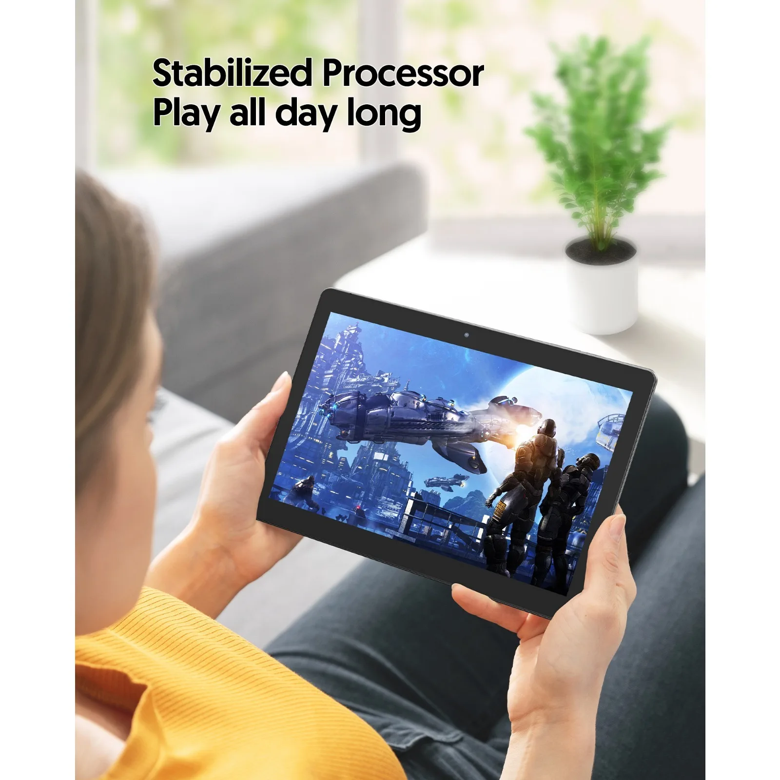 Tavoletta Android BAKEN da 10,1 pollici, processore quad-core, 4 (2+2) GB+64 GB, memoria espandibile da 1 TB (è necessario acquistare separatamente), W